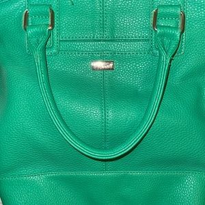 All green Leary 31 jewell, both the purse and zip around wallet. Like new